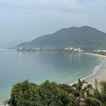 Maravilhosa Cobertura Apto Com Vista Para O Mar - Praia Da Enseada Em Ubatuba-2